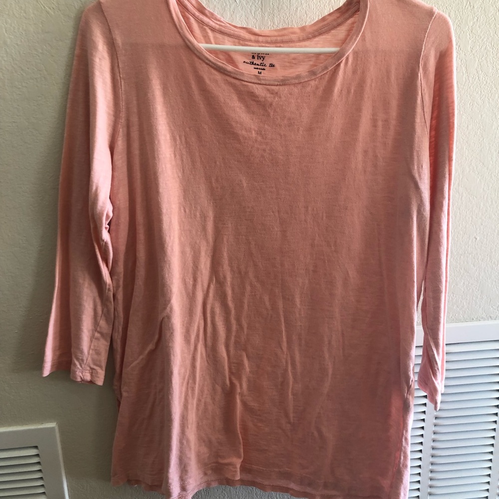 Pink 3/4 Sleeve